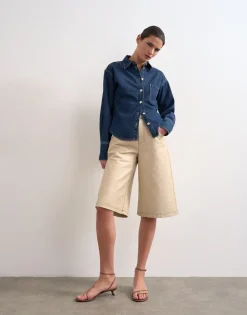 TSSANNE Denim overhemd