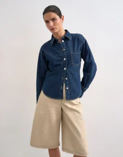 TSSANNE Denim overhemd