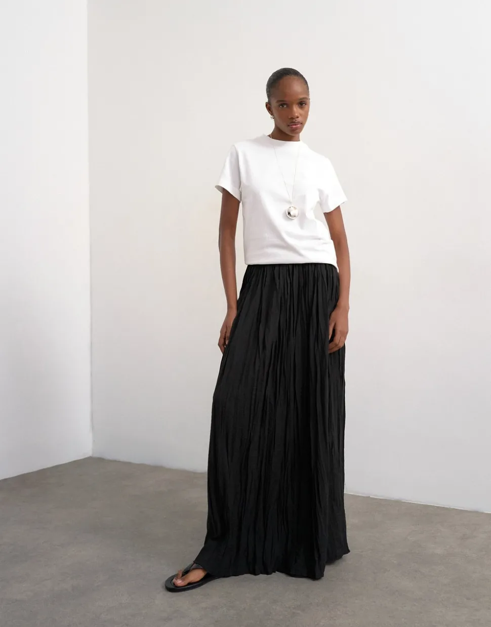 TSTHEA High rise Lange rok