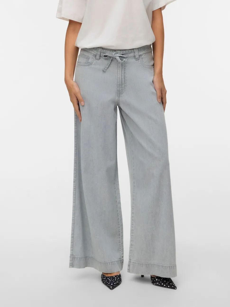 VMAISA Mid rise Wide leg fit Jeans