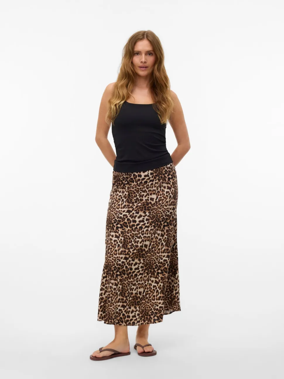 VMALBA Mid waist Lange rok