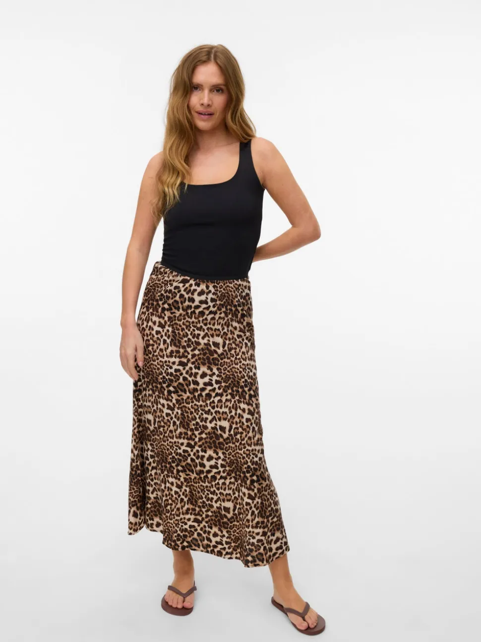 VMALBA Mid waist Lange rok