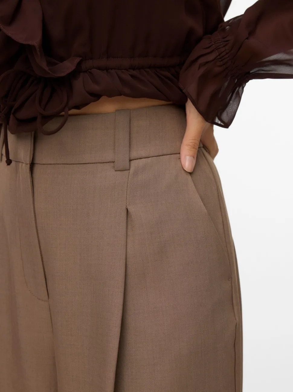 VMALESSIA High waist Broek