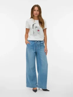 VMALLISON Mid rise Wide leg fit Jeans