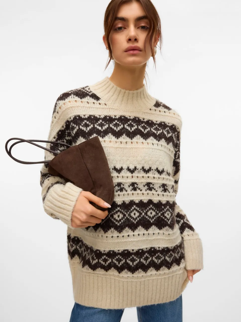 VMAMPLE Gebreide pullover