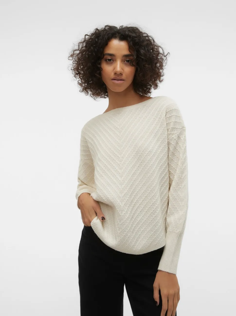 VMANJASTINNA Gebreide pullover