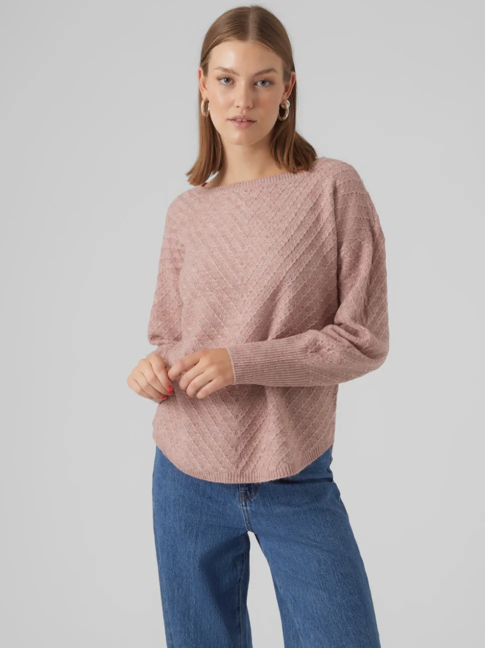 VMANJASTINNA Gebreide pullover