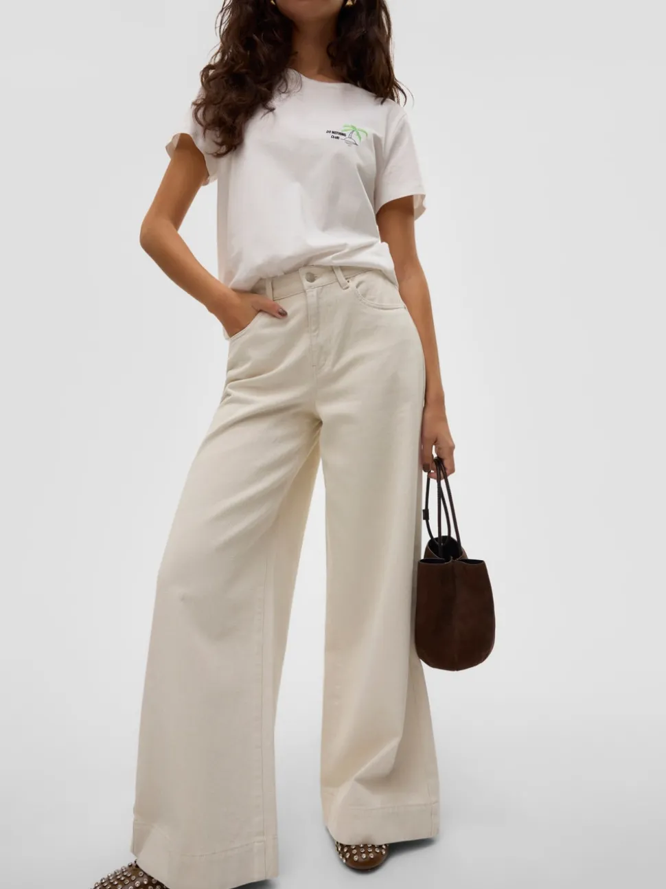 VMANNET Mid rise Wide leg fit Jeans