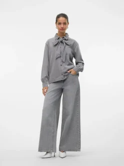 VMANNET Mid waist Wide leg fit Jeans