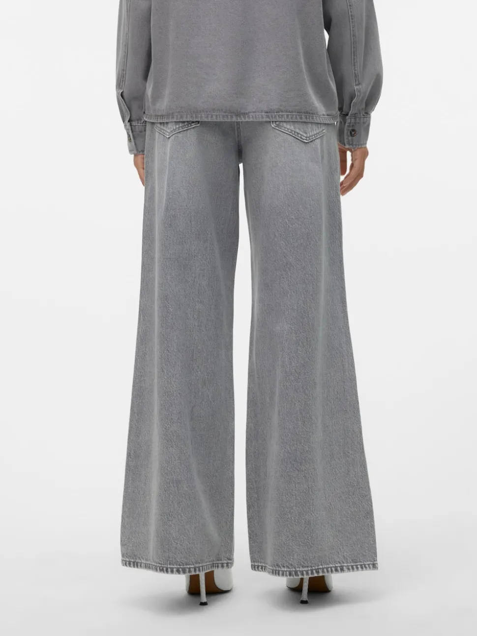 VMANNET Mid waist Wide leg fit Jeans