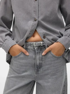 VMANNET Mid waist Wide leg fit Jeans