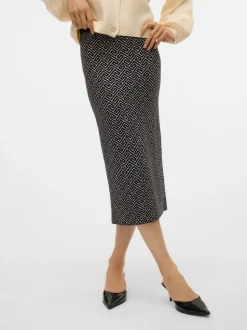 VMARIA High waist Lange rok