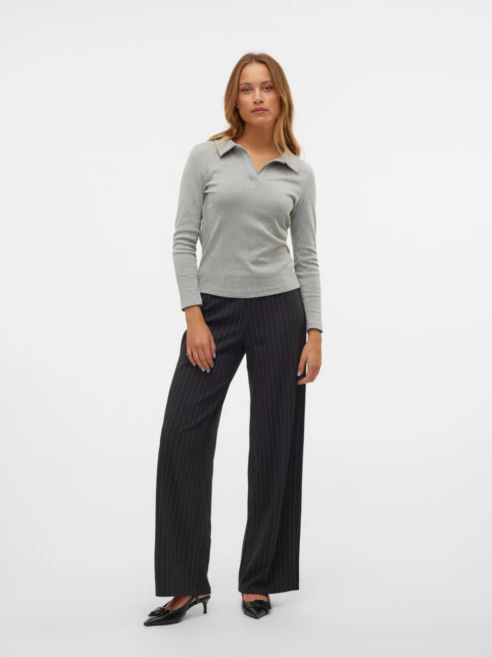 VMBERLIN Mid waist Broek