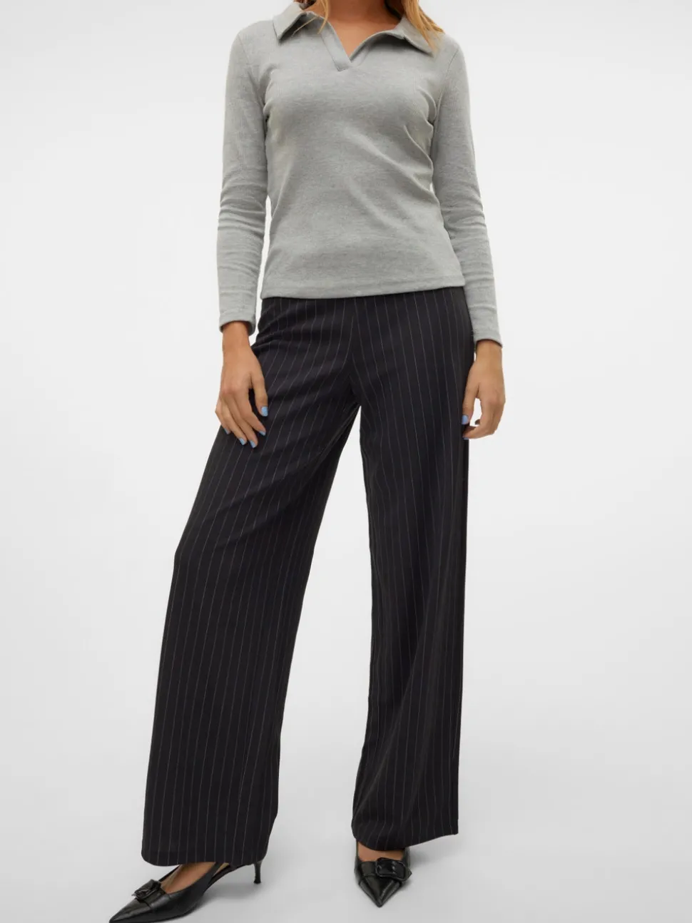 VMBERLIN Mid waist Broek