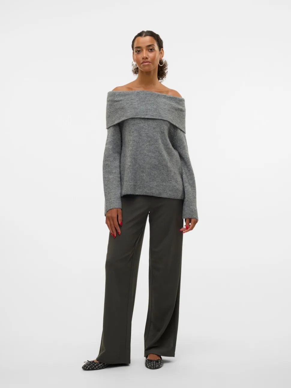 VMBERLIN Mid waist Broek