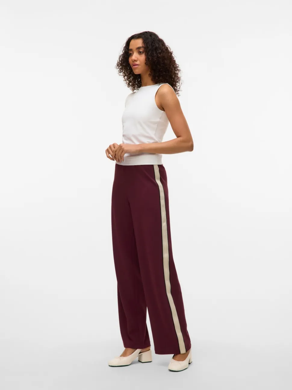 VMBERLIN Mid waist Broek