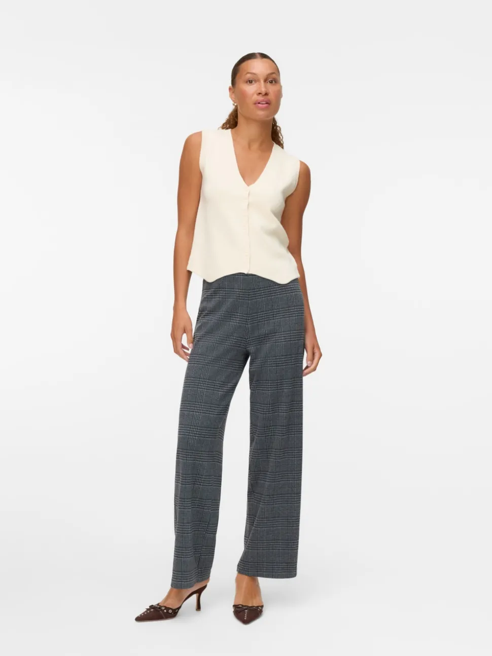 VMBERLIN Mid waist Broek