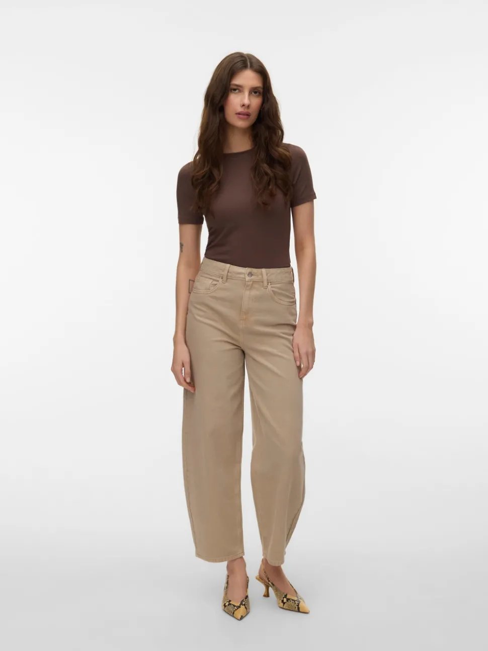 VMBILLIE High rise Barrel fit Jeans