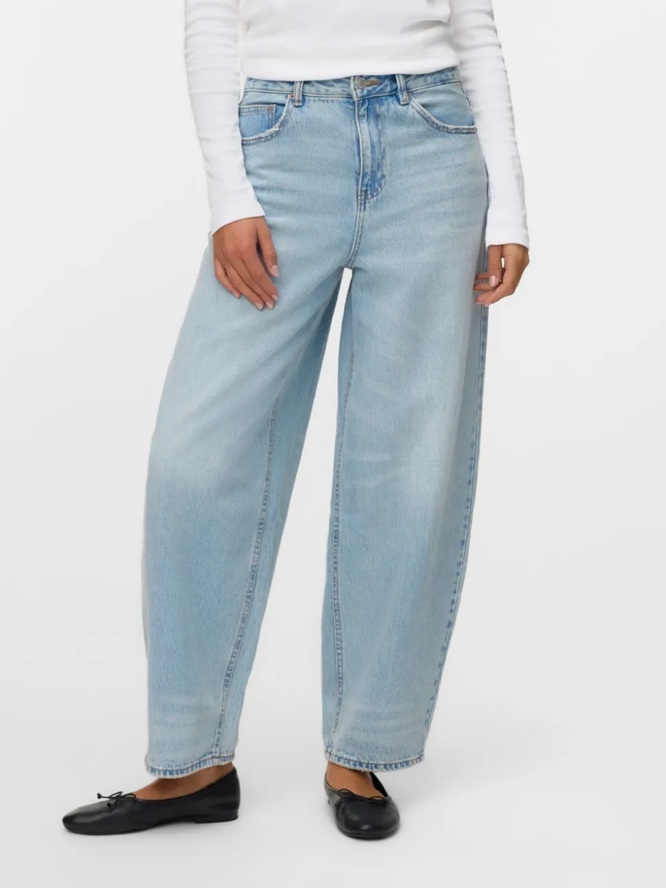 VMBILLIE High rise Barrel fit Jeans
