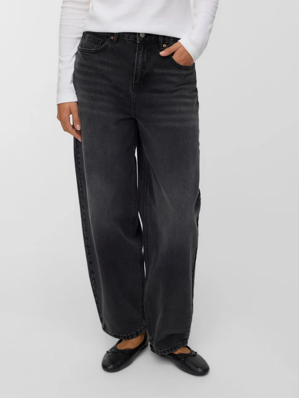 VMBILLIE High rise Barrel fit Jeans