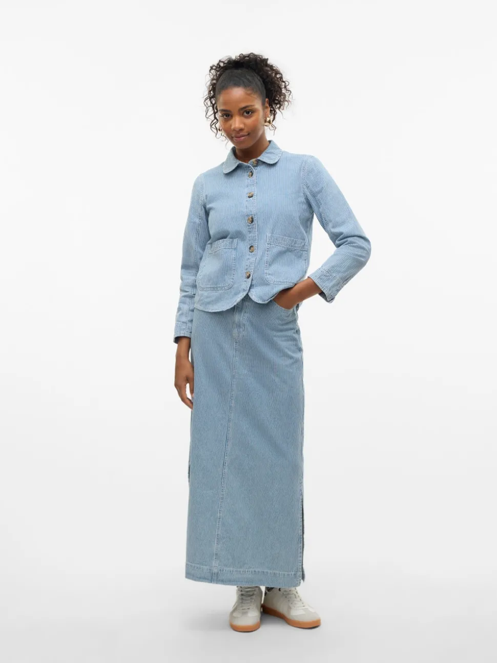 VMBIRKLEY Mid waist Lange rok