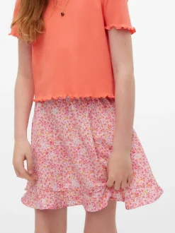 VMBLANCA Regular waist Korte rok