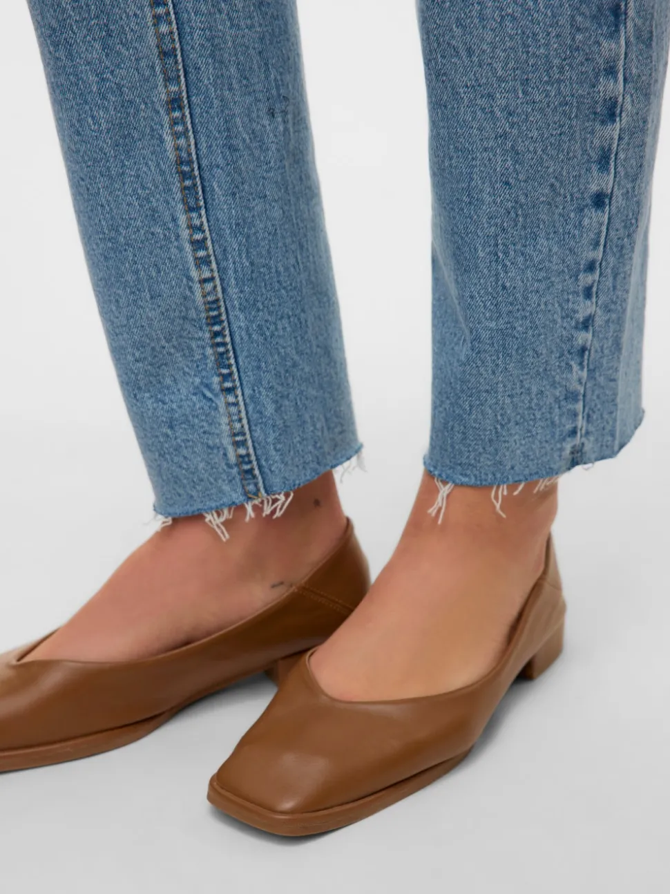 VMBRENDA High rise Mom fit Enkel Jeans