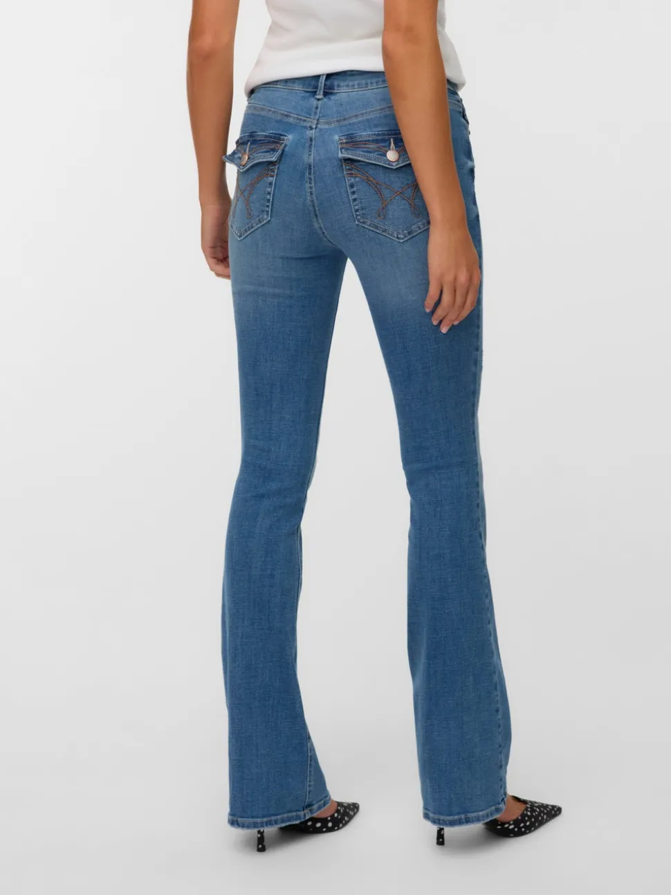 VMCAMILLE Low rise Flared fit Jeans