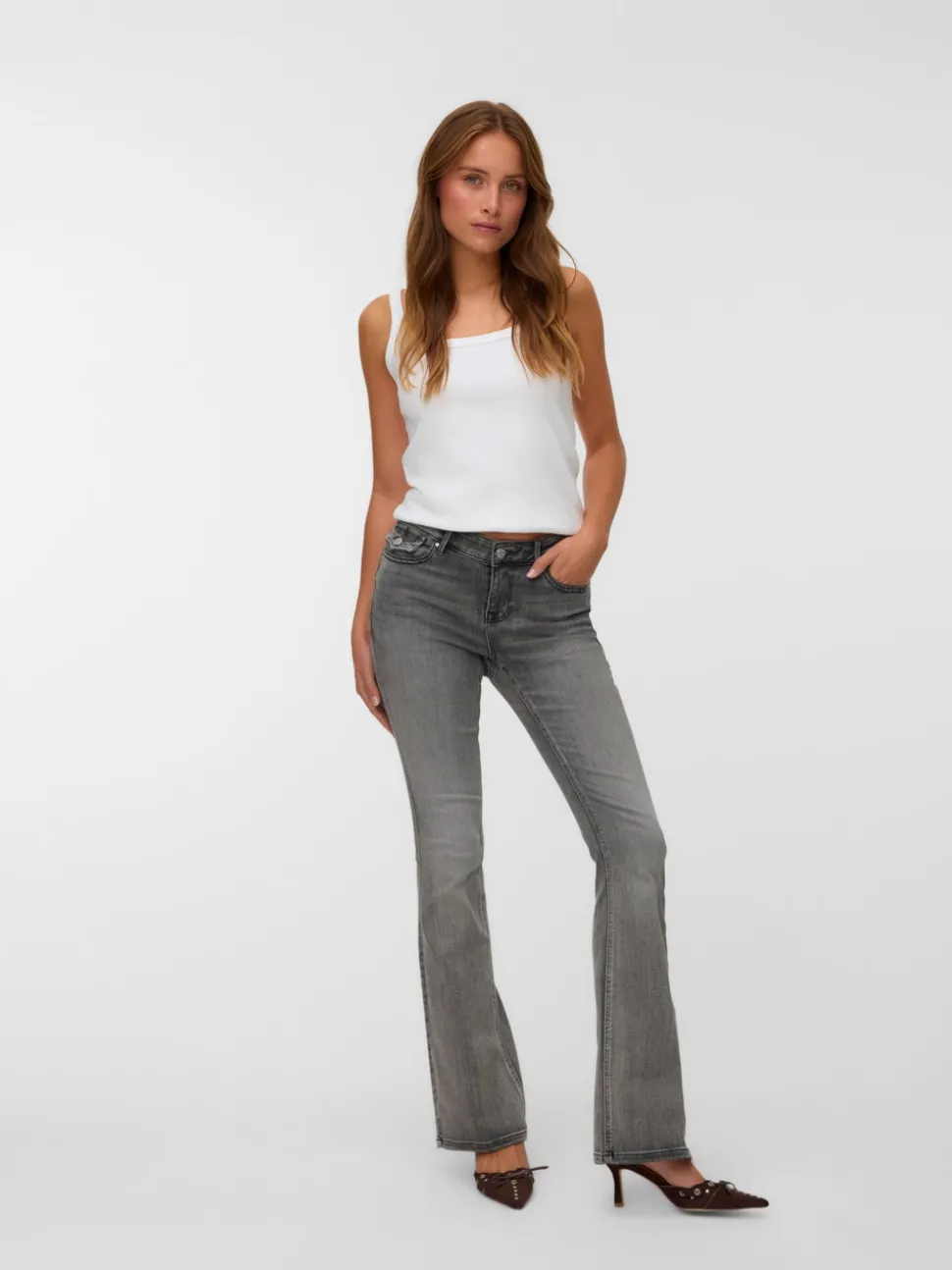 VMCAMILLE Low rise Flared fit Jeans