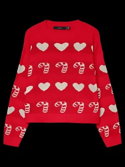 VMCANDYHEARTS Gebreide pullover