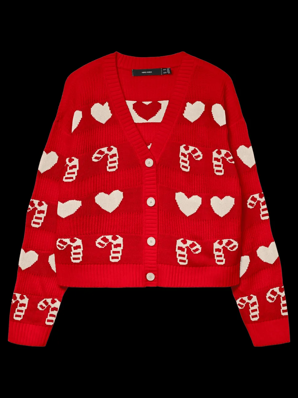 VMCANDYHEARTS Gebreid vest