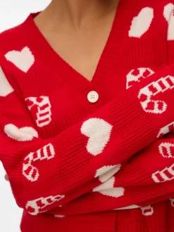 VMCANDYHEARTS Gebreid vest