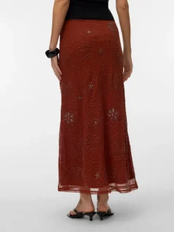 VMCARA High waist Lange rok