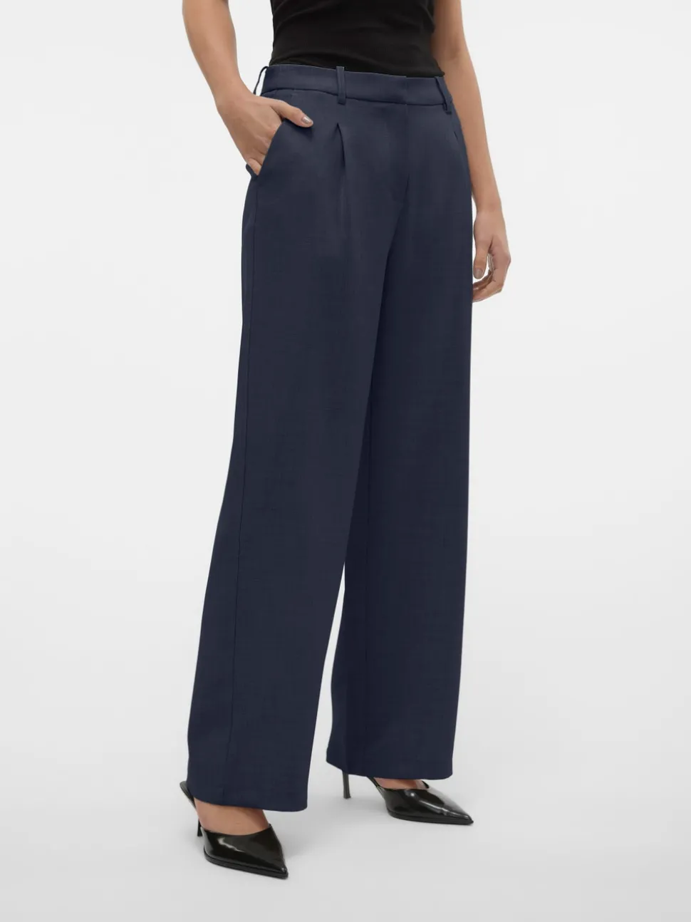 VMCASSIDY Mid waist Broek
