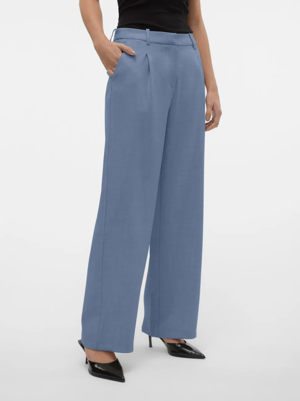 VMCASSIDY Mid waist Broek