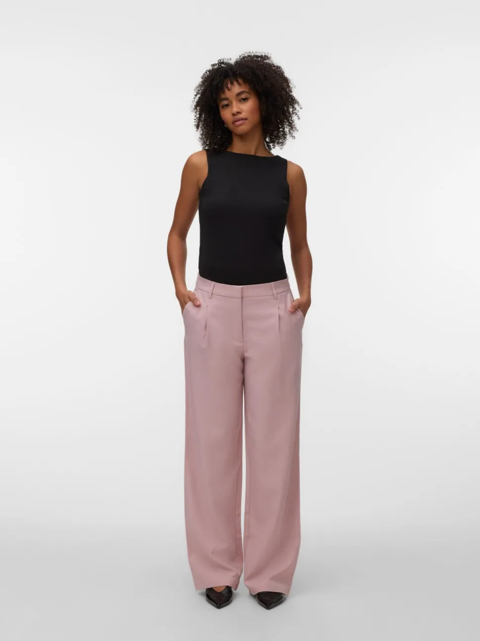 VMCASSIDY Mid waist Broek