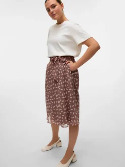VMCLEMENTINE High waist Midi-rok