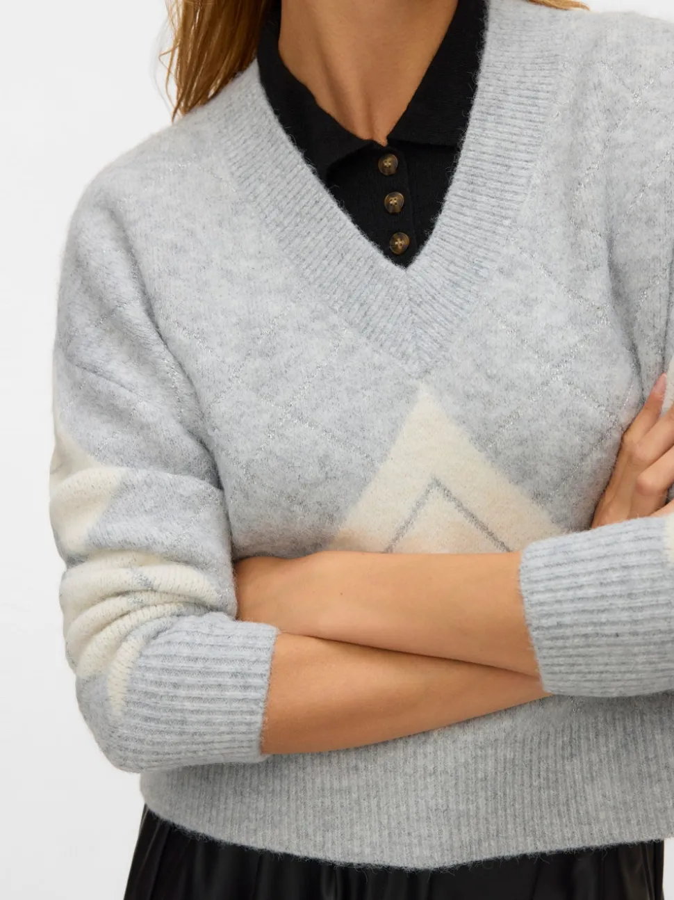 VMDAE Gebreide pullover