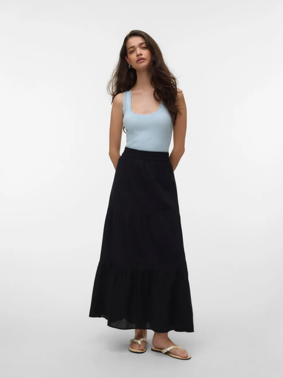 VMDICTHE High waist Lange rok