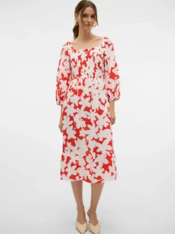 VMDICTHE Midi-jurk