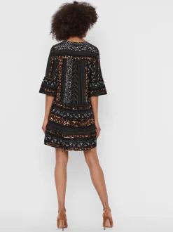 VMDICTHE Midi-jurk