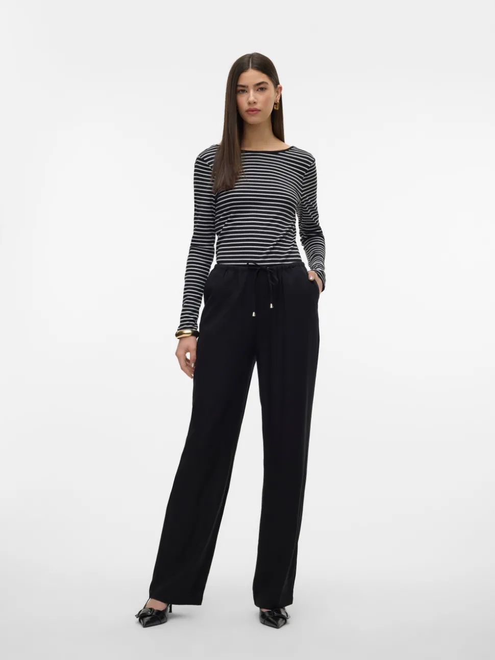 VMDINNA Mid waist Broek