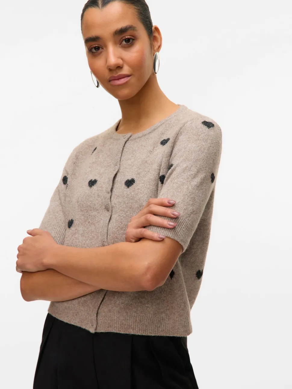 VMDOFFY Gebreid vest