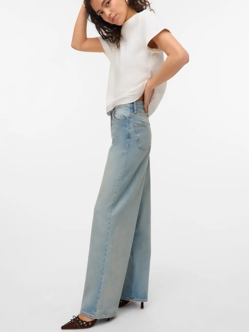 VMELINA Super high rise Wide leg fit Jeans