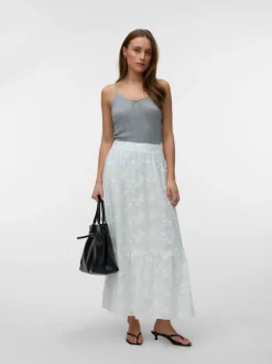 VMELISA High waist Lange rok