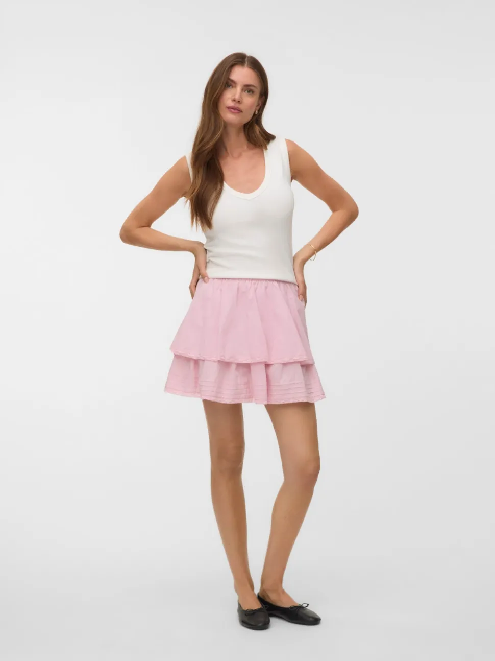 VMELIX High waist Korte rok