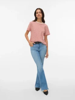 VMELLA Mid rise Bootcut fit Jeans