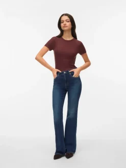VMELLA Mid rise Bootcut fit Jeans