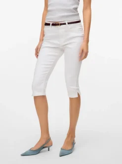 VMELLY Mid rise Slim fit Capris