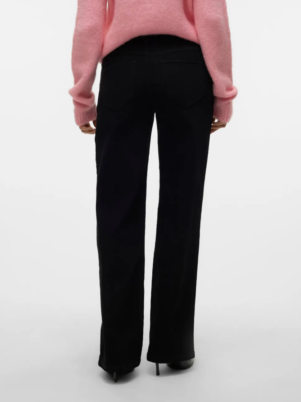 VMELLY Mid rise Wide leg fit Jeans